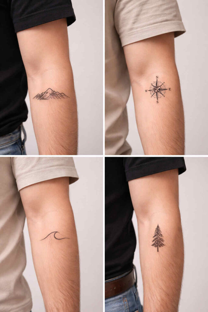 Minimal Forearm Tattoos for Men