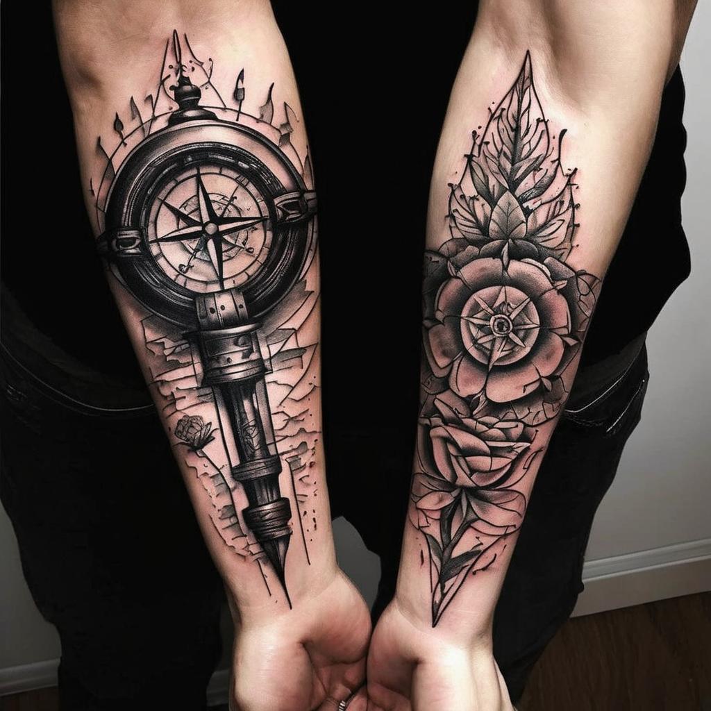 Popular Inner Forearm Tattoo Styles for Men