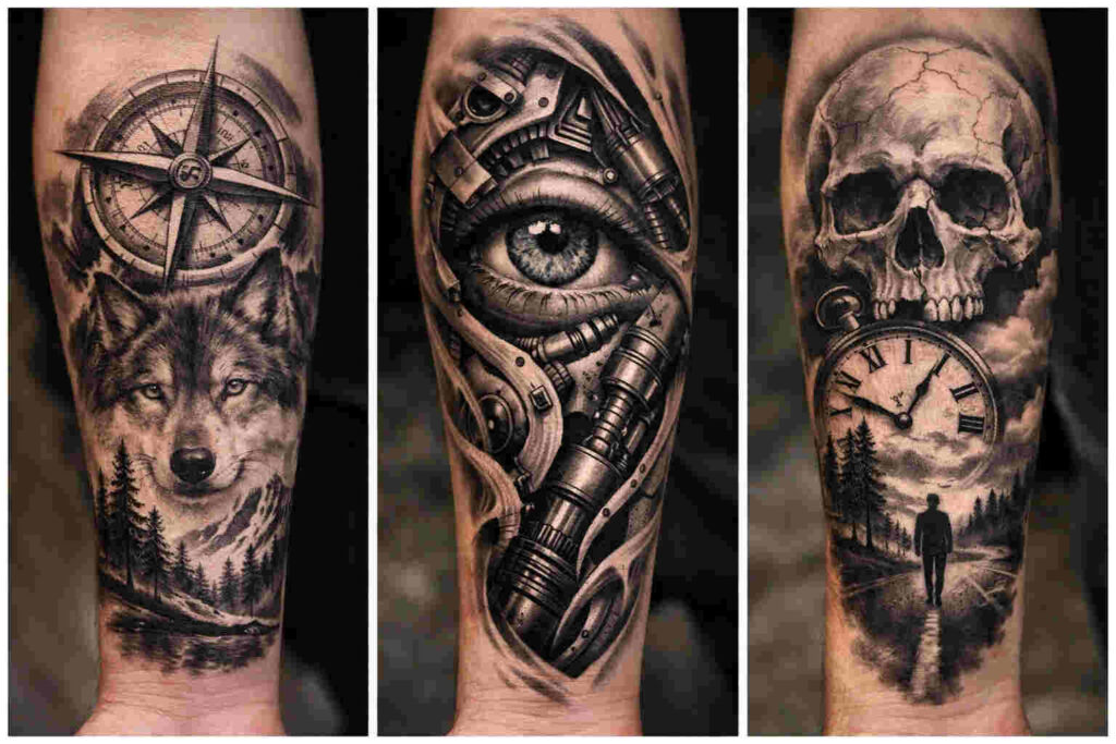arm forearm tattoo designs for men