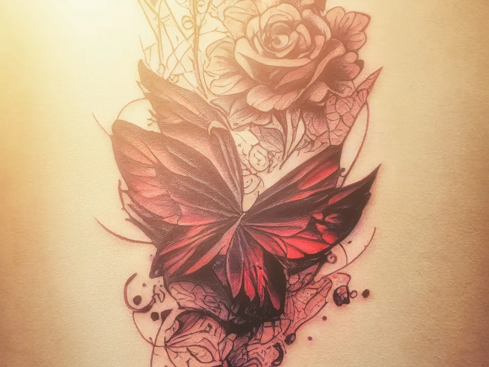 butterfly tattoo transformation symbol of rebirth and evolution