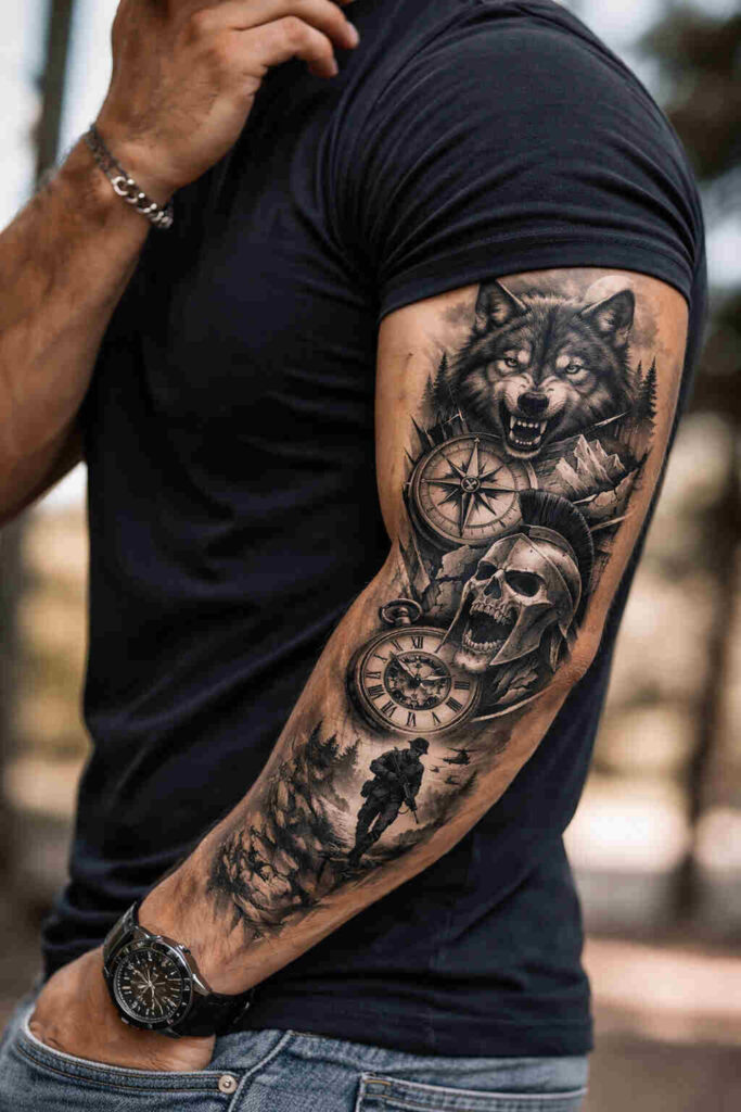forearm tattoos for men designs