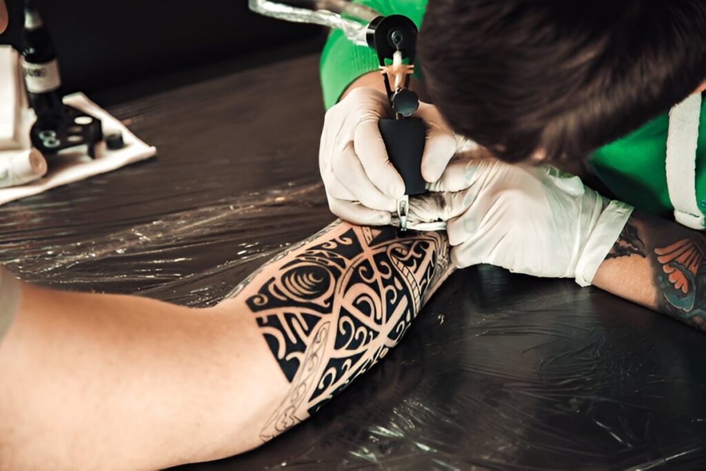 half sleeve tattoo ideas for men before full sleeve