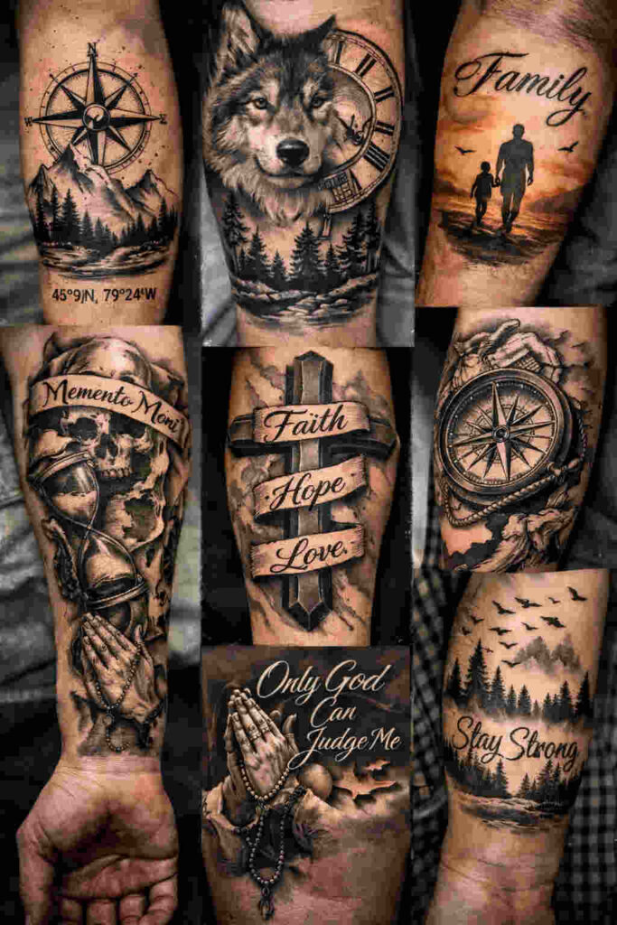 Best Meaningful Forearm Tattoo Ideas for Men