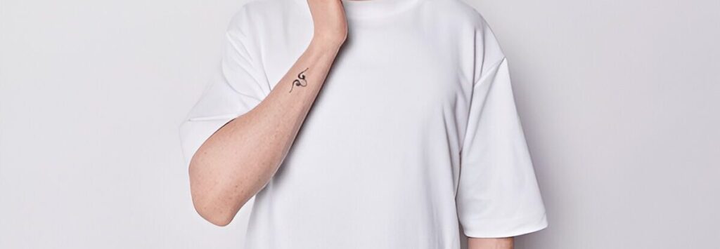 minimal symbol small tattoo ideas for men