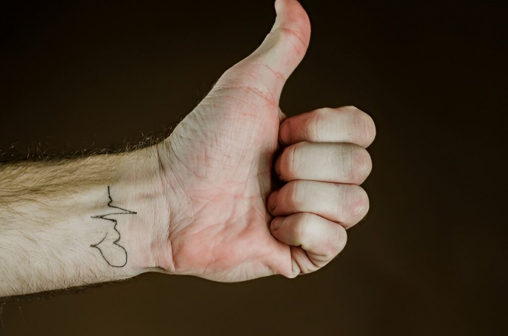 simple forearm tattoo designs for men modern minimal tattoo