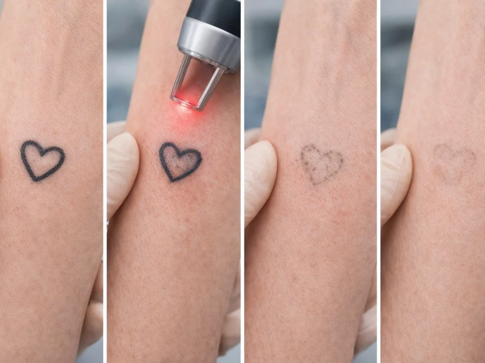 How long does it take to remove a small tattoo