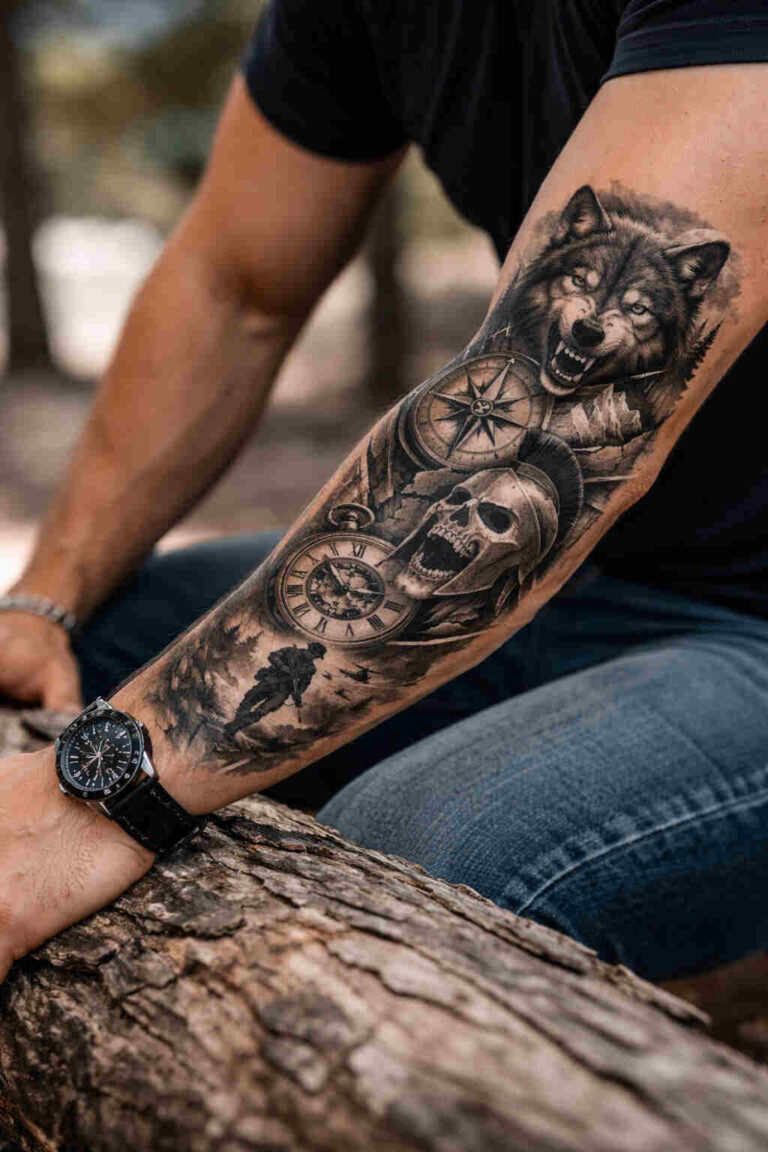 50+ Forearm Tattoo Designs for Men (2026): Cost & Pain Guide