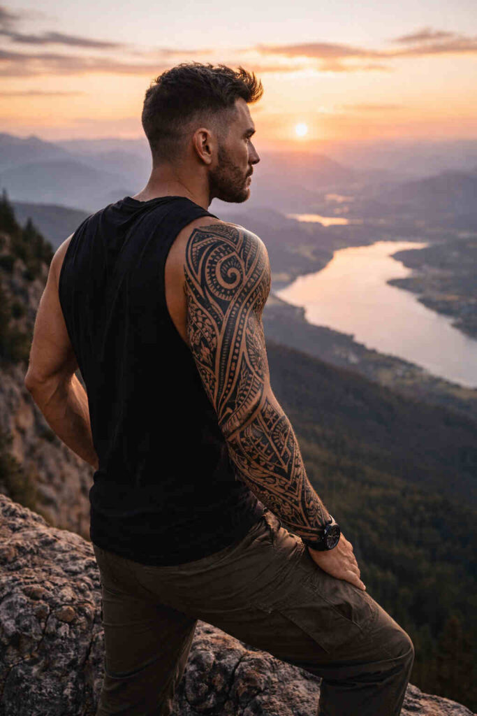 tribal forearm tattoo drawings