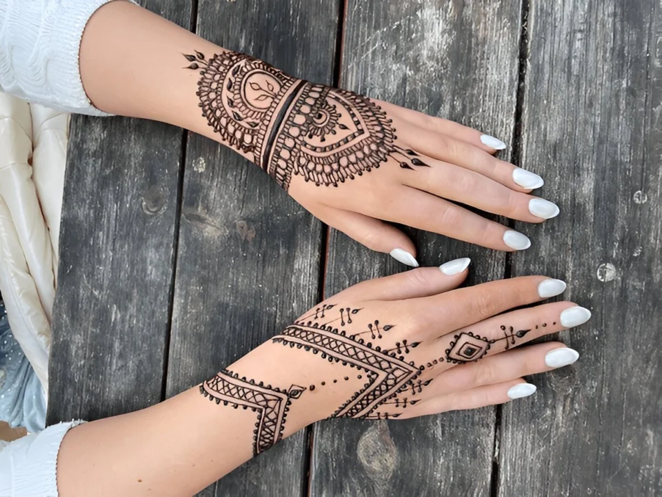 Geometric mandalas tattoo filler ideas for sleeves