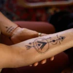 Geometric tattoo filler ideas