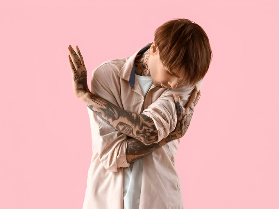 black and gray realism sleeve tattoos for men