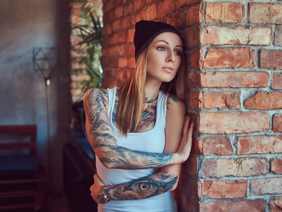 Cherry blossom tattoo filler for women sleeve