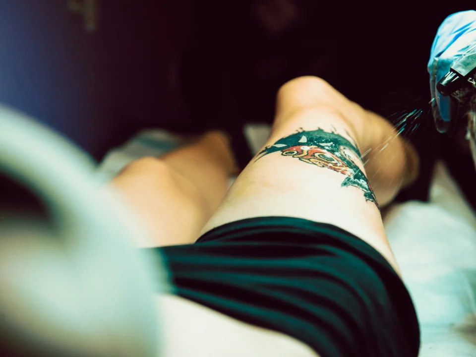 filler tattoos between large designs