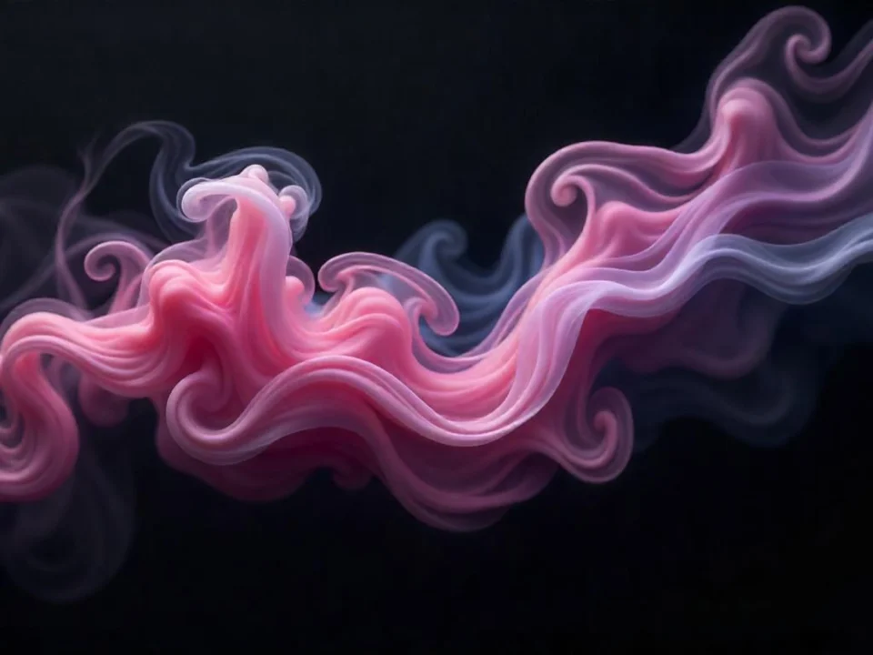 modern female Soft smoke tattoo filler creating smooth sleeve transitions