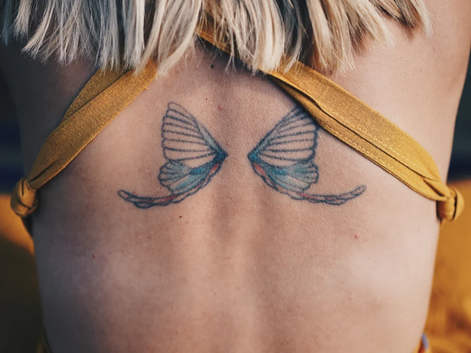 medium tattoo fillers empty butterfly