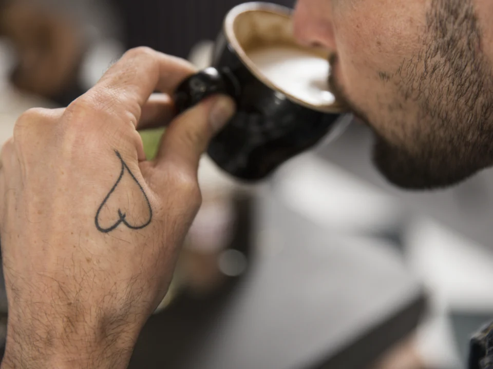 minimal design tattoo