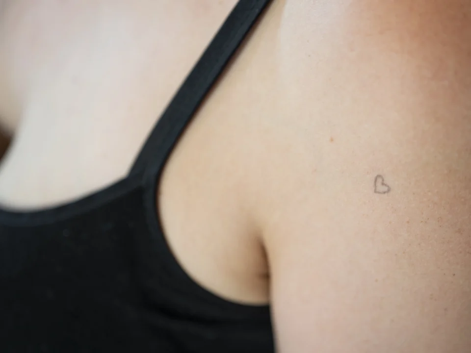 minimal design tattoo