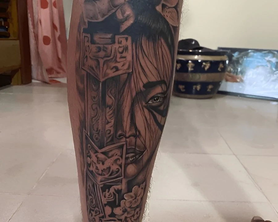 samurai half sleeve tattoo ideas for men japanese warrior theme