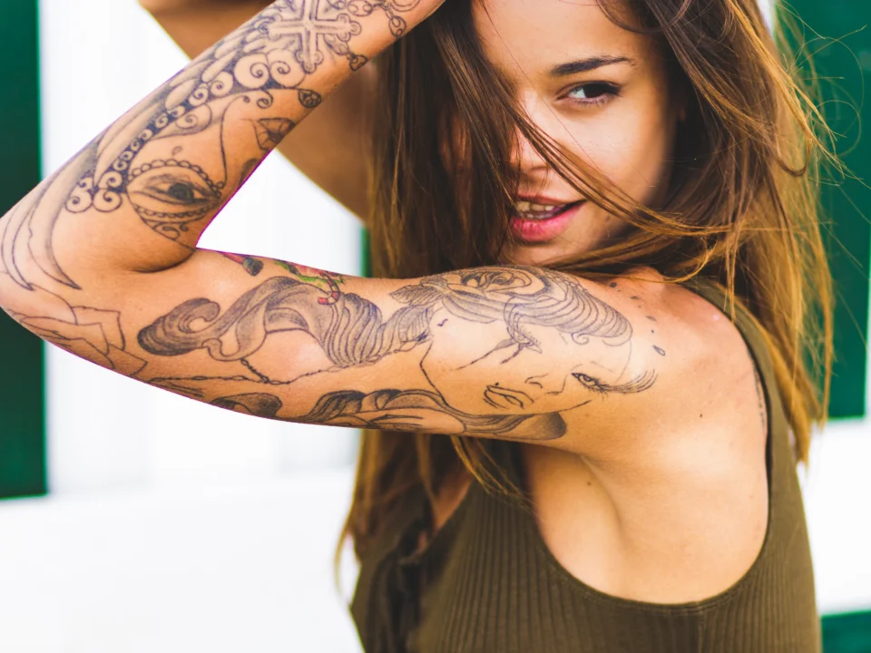 tattoo sleeve gap filler black grey