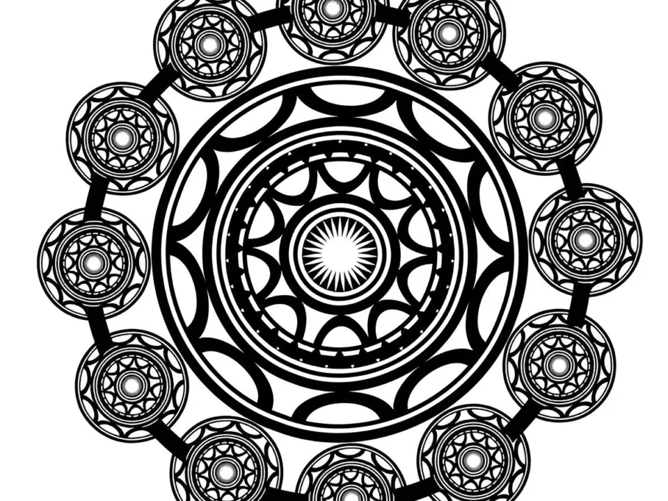 tribal chest tattoo ideas for men