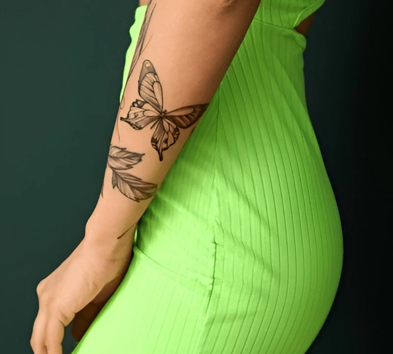 butterfly wrist tattoo meaning freedom and rebirth symbolism