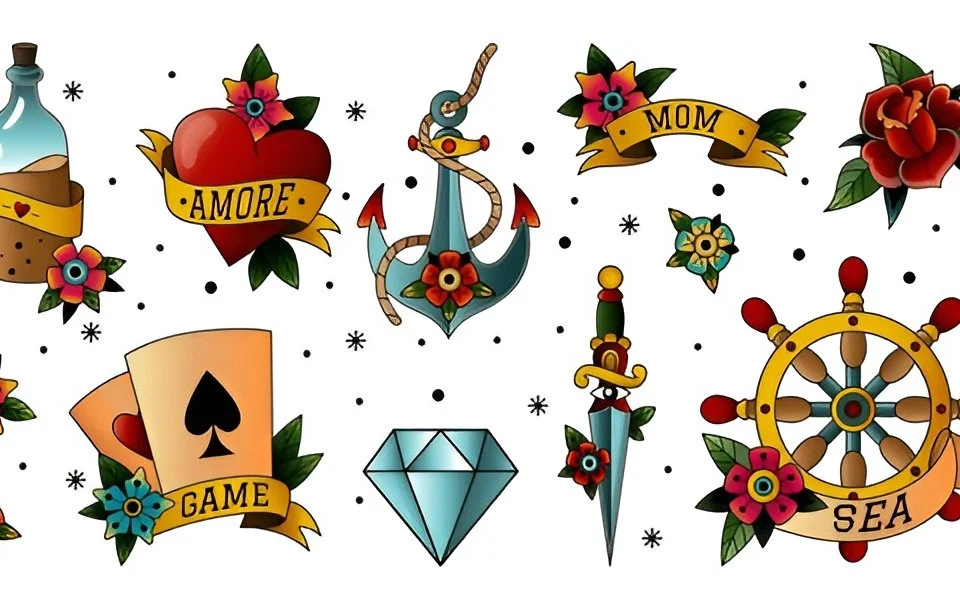 classic tattoo flash designs for tattoo inspiration