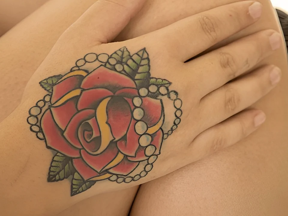 fine line leaf tattoo filler for small gaps