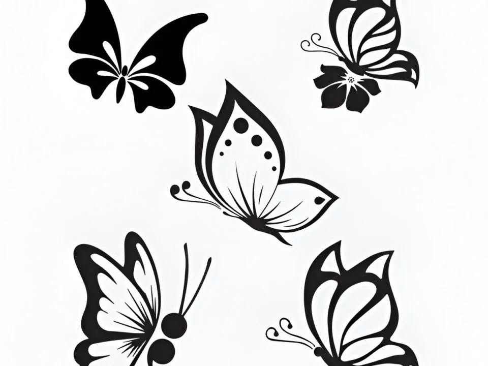 professional tattoo stencil design