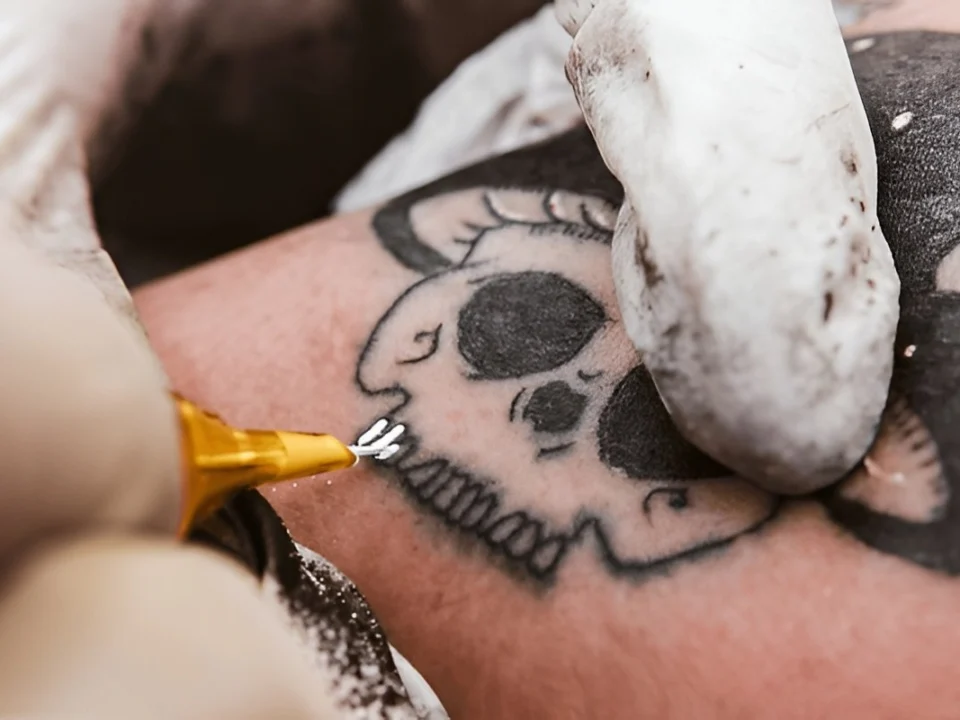 Simple tattoo stencil design