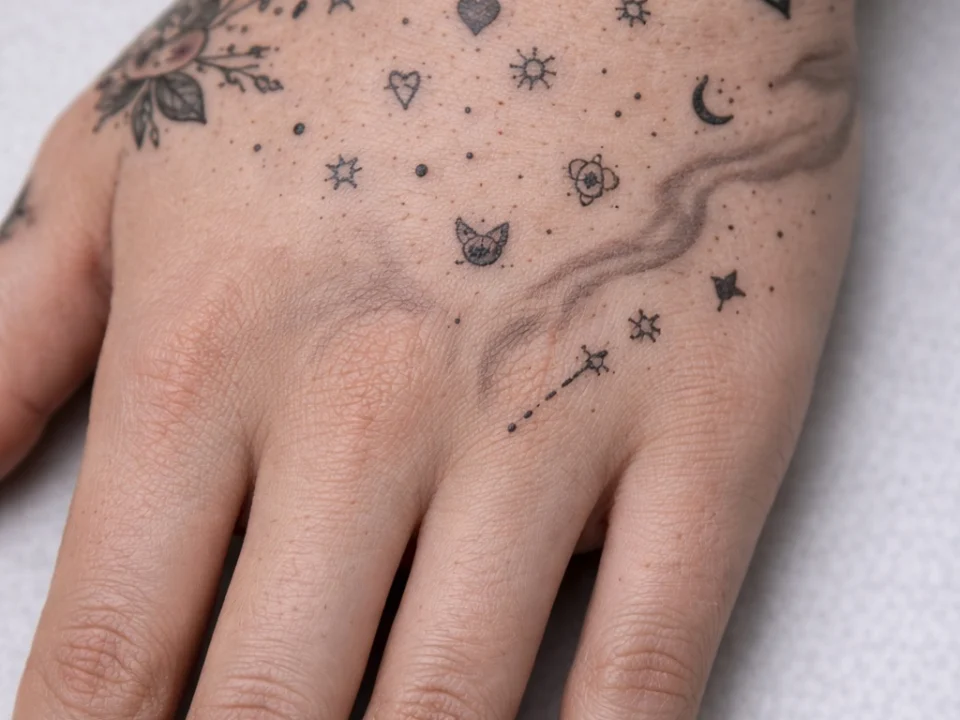 tiny hand tattoo gap fillers