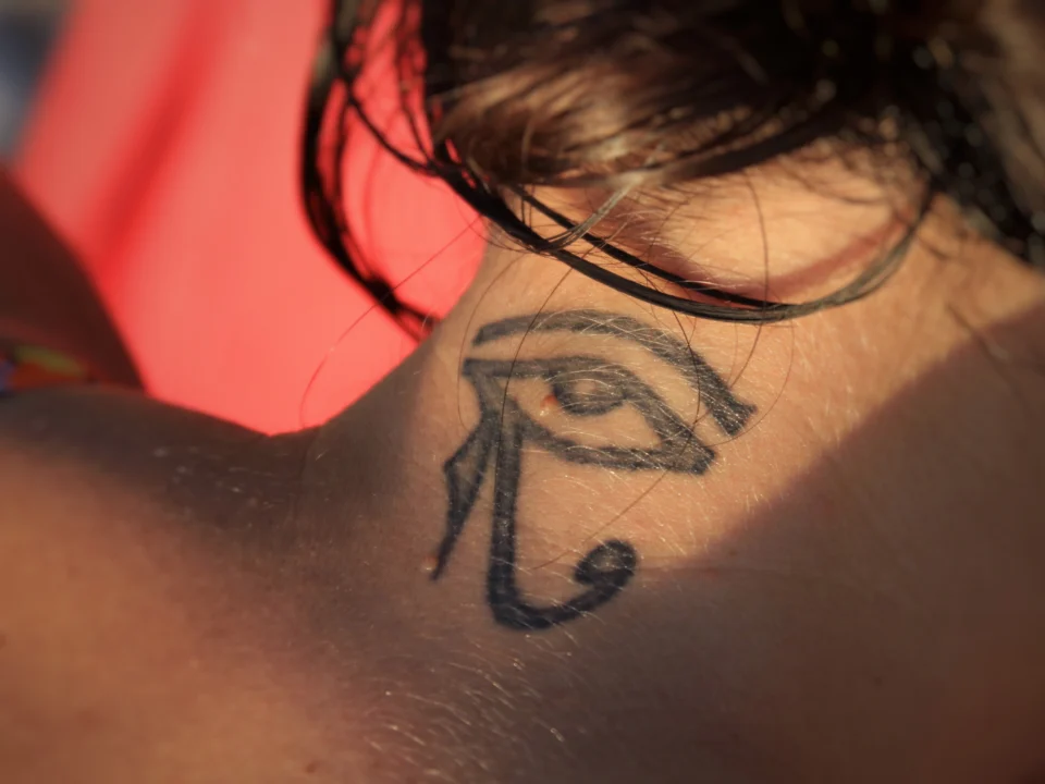 tiny neck tattoo filler ideas for sleeve gaps