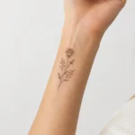 small tattoo ideas for women 2026 delicate floral wrist forearm