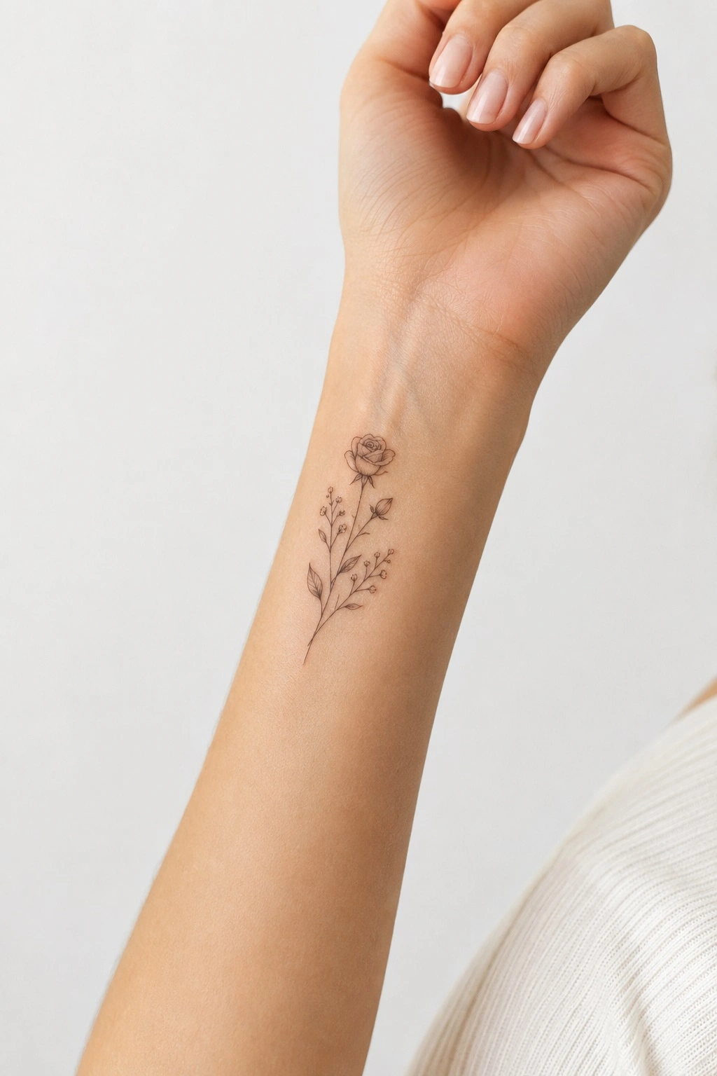 small tattoo ideas for women 2026 delicate floral wrist forearm